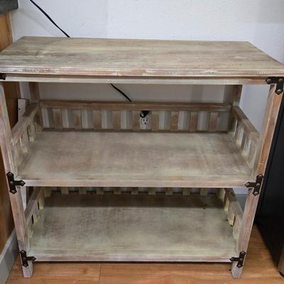 Lot 38: Wooden Shelf