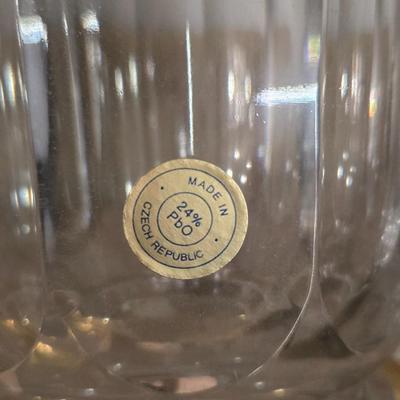 Lot 39: Versace Crystal Vase