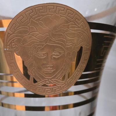 Lot 39: Versace Crystal Vase