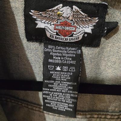 Lot 40: Harley Davidson Denim Vest