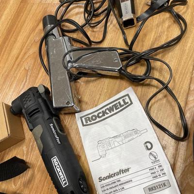 Rockwell Sonicrafter & Sunbeam dryer with Penske timing light
