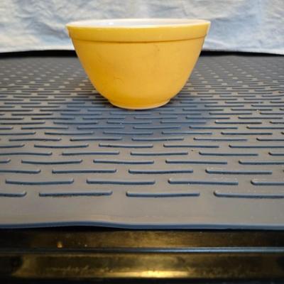 Sale Photo Thumbnail #44: Pyrex yellow bowl 40has some dark marks/scratches