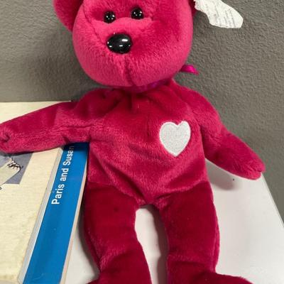 Barbie and trains books with beanie baby