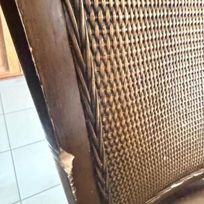 Three Wood & Metal Swivel Barstools (K-BC)