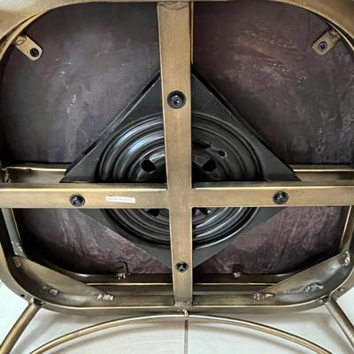 Three Swivel Barstools in Wood and Metal (K-BC)