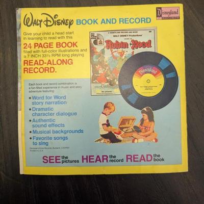 Walt Disney The Fox & The Hound Story Book & Record