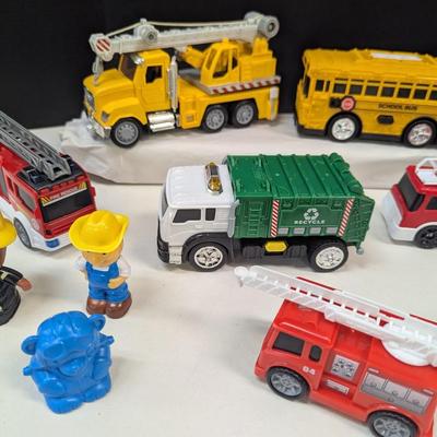 Selection Of Service Vehicles (Some Are Equipped With Sound)