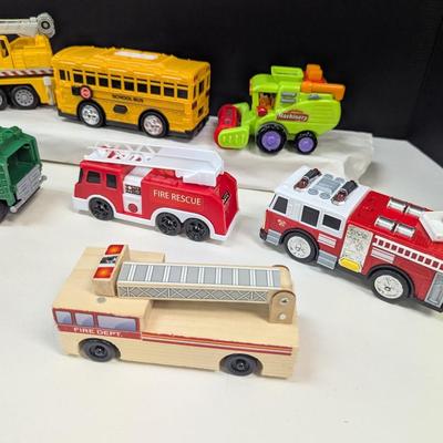 Selection Of Service Vehicles (Some Are Equipped With Sound)