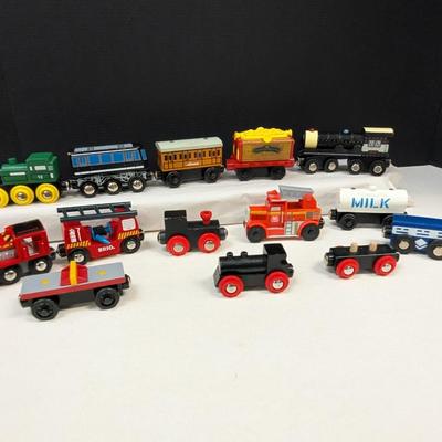 Vintage Thomas & Friends Wooden Railway Cars
