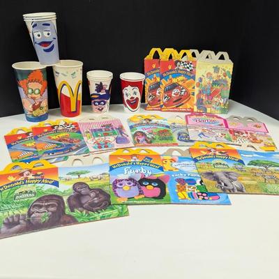 McDonalds Happy Meal Cups & Bags
