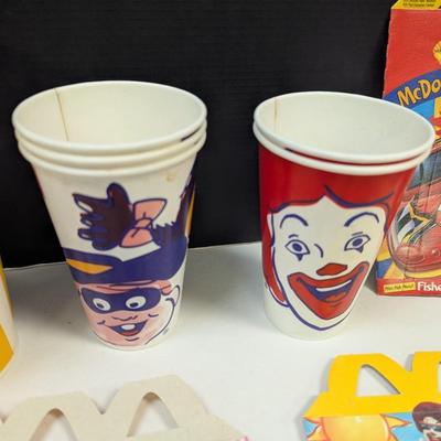 McDonalds Happy Meal Cups & Bags