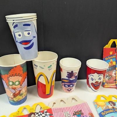 McDonalds Happy Meal Cups & Bags