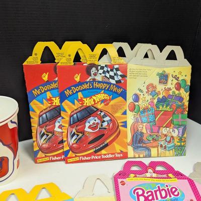McDonalds Happy Meal Cups & Bags