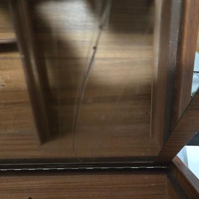 Lot 60: Mid-Century Wooden Vanity Desk