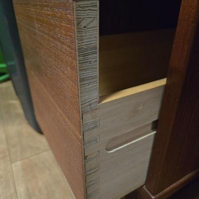 Lot 60: Mid-Century Wooden Vanity Desk