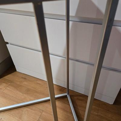 Lot 62: Wood & Metal Side Table