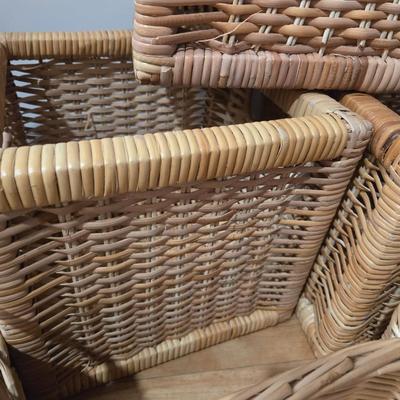 Lot 64: Lot of Wicker Baskets