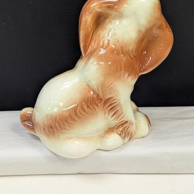 Vintage Cocker Spaniel Ceramic Coin Bank Made in Taiwan