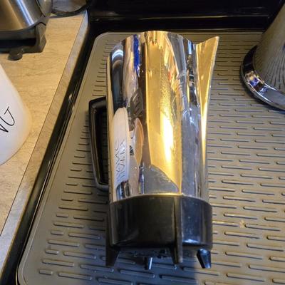 Sale Photo Thumbnail #65: Vintage Presto Oercolator coffee maker from 1967.
Model PKO3B
has all parts, I filled with water & it was HOT..Not Sure if it perks through as no coffee but it heats the water really hot!