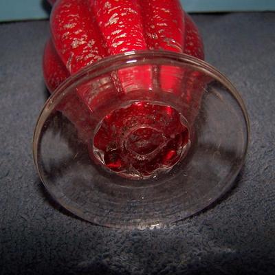 LOT 97 LOVELY VINTAGE MCM ART GLASS