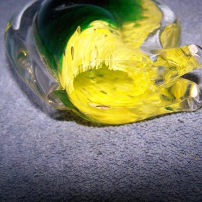 LOT 101 GREAT COLLECTABLE ART GLASS CATS & GOOSE