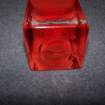 LOT 102 BEAUTIFUL VINTAGE MCM ART GLASS + 2 TULIP VASES