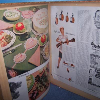 LOT 103 WONDERFUL VINTAGE SCRAP BOOKS plus BABY BOOK