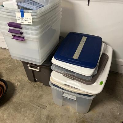 Rubbermaid, Sterilite Storage Containers and More (G-BC)