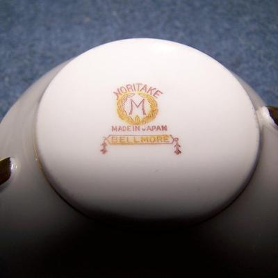 LOT 109 LOVELY VINTAGE NORITAKE plus--CREAM SOUP BOWLS/PLATES