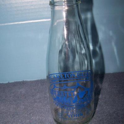 LOT 110 GREAT COLLECTABLE MILK/DAIRY BOTTLES ENGLISH-568ML