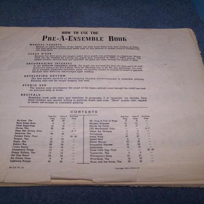 LOT 113 MISC MUSIC BOOKS