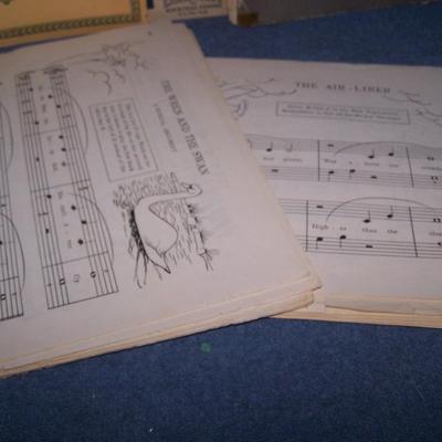 LOT 113 MISC MUSIC BOOKS