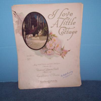 LOT 114 WONDERFUL OLD SHEET MUSIC