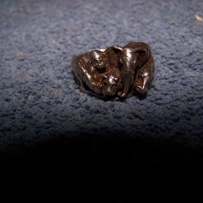 LOT 120 WONDERFUL STERLING PIECES KABANA & CHERUB