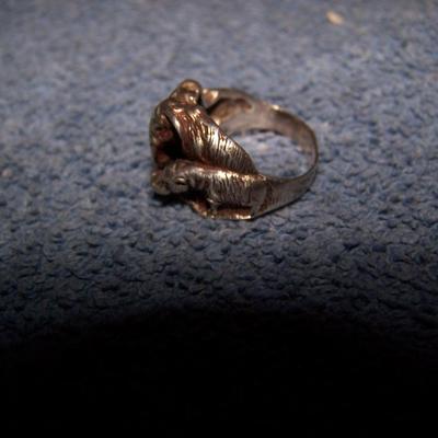 LOT 120 WONDERFUL STERLING PIECES KABANA & CHERUB