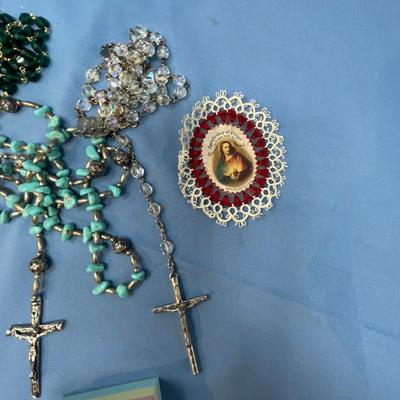 Sale Photo Thumbnail #27: Some old, some newer.  Some hand made!  Mesh bag has damage.