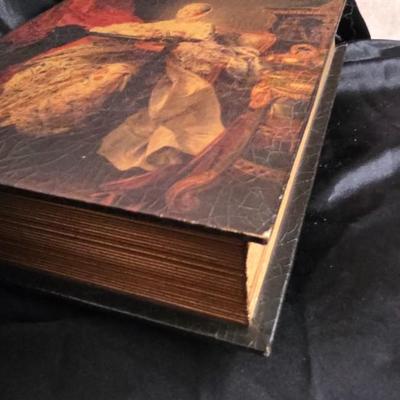 Vintage Faux Book Secret Stash Box - Famous Authors Vol 1-25 Hidden Storage Box