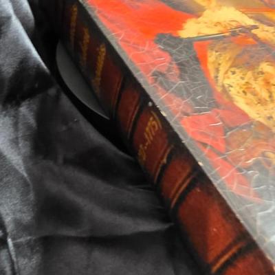 Vintage Faux Book Secret Stash Box - Famous Authors Vol 1-25 Hidden Storage Box