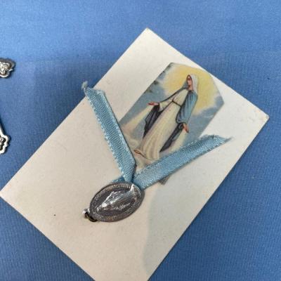 Sale Photo Thumbnail #78: Rosaries & other icon items.