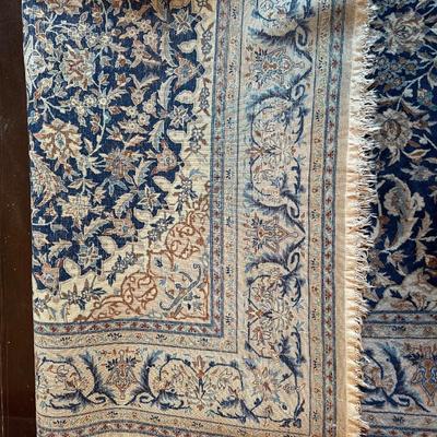 Wool Persian-Style Medallion Rug – 6’ x 9’