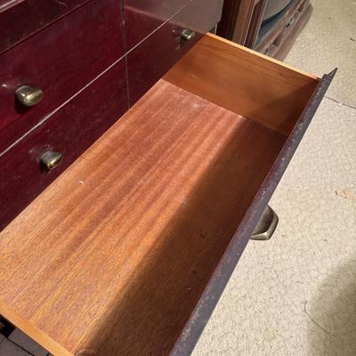 MCM Low Dresser and Mirror