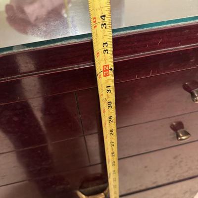 MCM Low Dresser and Mirror