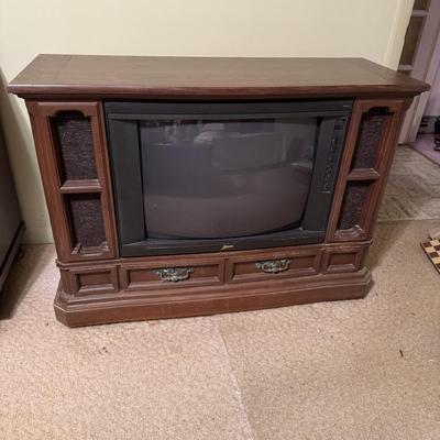 70’s Cabinet Stereo TV