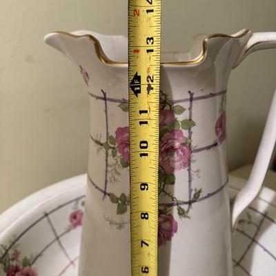 Vintage Wash Bowl and Pitcher