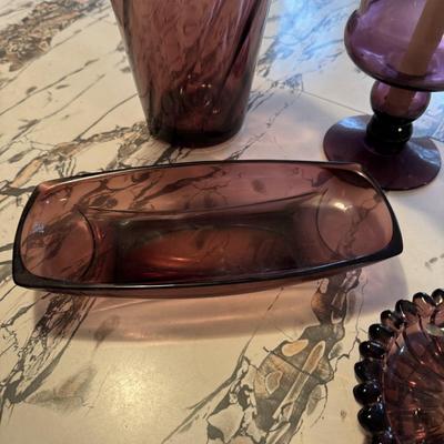 MCM Purple Glass Set