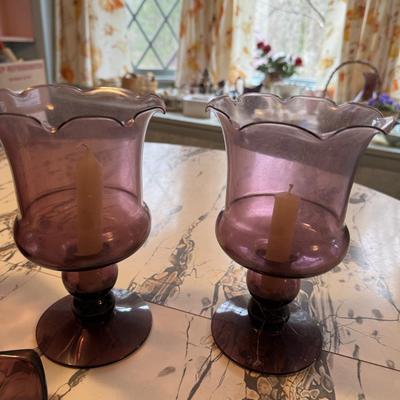 MCM Purple Glass Set