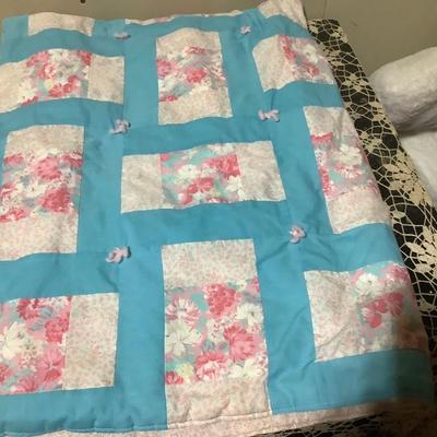 Sale Photo Thumbnail #35: You get 56 x 56 blue and white, and 38 x 50 blue star.