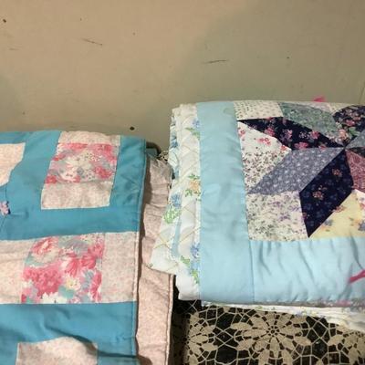 Sale Photo Thumbnail #32: You get 56 x 56 blue and white, and 38 x 50 blue star.