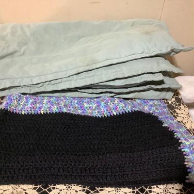 Sale Photo Thumbnail #38: You get blanket 48 x 50 and afgan 46 x 32