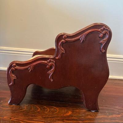 Pulaski Upholstered Wooden Step Stool / Bed Steps